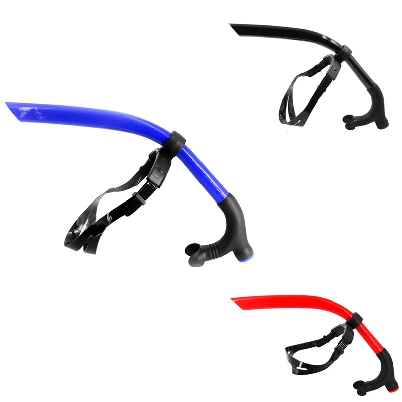 Neu-Silikon Schwimmen Vorne Atemschlauch Tauchen Ausbildung Erwachsene Schnorchel Tauchen Schlauch Schwimmen Scuba Tauchen Ausrüstung