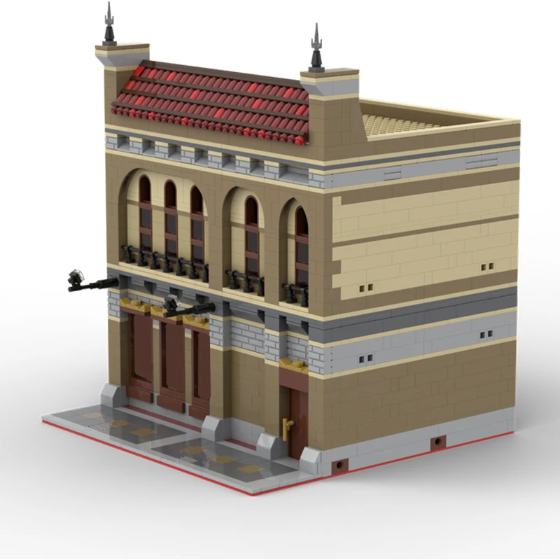 2397pcs MOC Palace Cinema Extension Modular Streetscape Model Toy Building Blocks Architecture Christmas Gift DIY Kids Idea