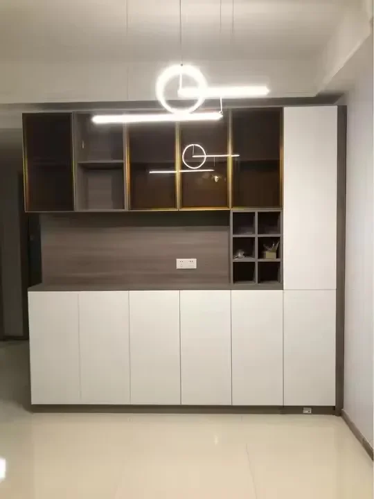 %j&  North American Simple Design Classic Flat Pack Glossy High Quality Solid Maple Wood Modern White Shaker Kitchen Cabinets