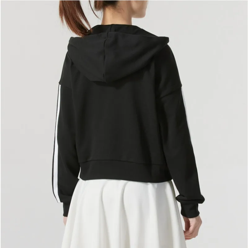 adidas Contrast Sleeve Woven Jacket Spring Urban Hip Hop Trend Casual Wind OuterwearJE0052 1PCS