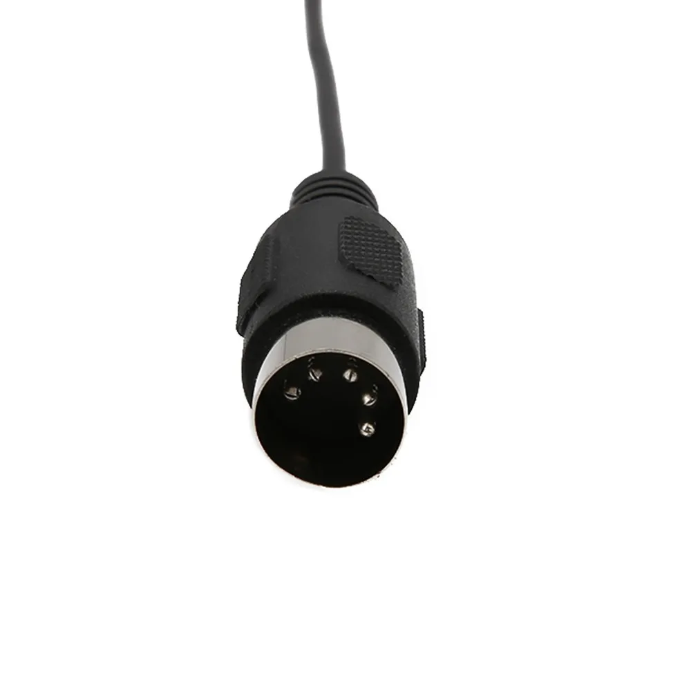 ​LED Indicator​ MIDI to USB Cable ​Universal Compatibility​ ​Electronic Music Accessory​ ​USB MIDI Cable​ ​Black