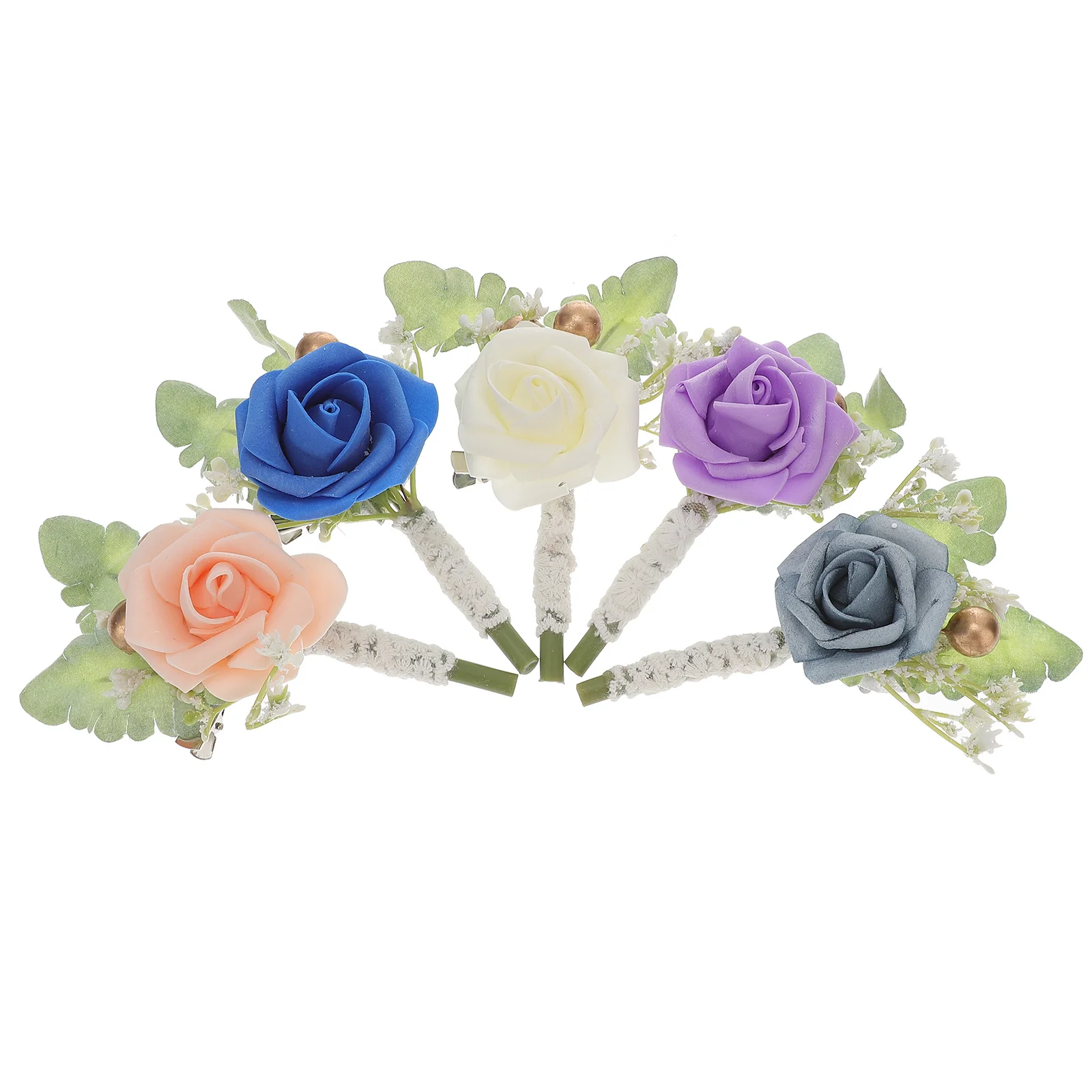 5 قطعة إكسسوارات الزفاف العروة الزفاف زي أنيق ديكور للعروس والعريس الوجود المبهر يجب أن يكون يومًا كبيرًا