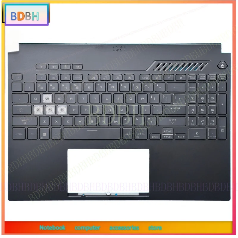 New Asus TUF Gaming A15 FA507 FA507R FX507 FX517 Palmrest Keyboard Backlit US