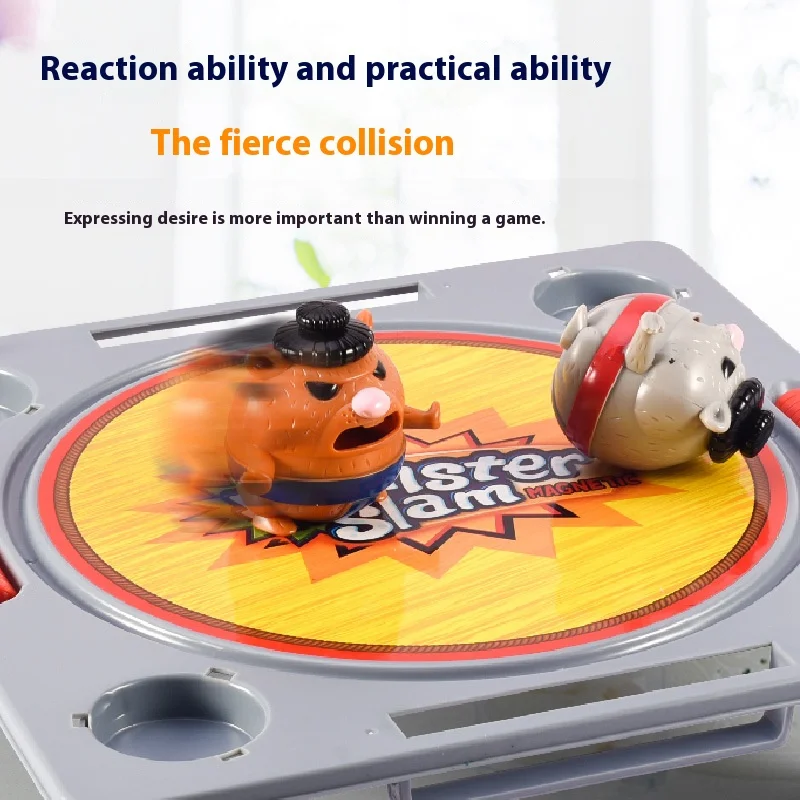 Hamster Sumo Children\'s Board Games Multiplayer Wrestling Fighting Cartoon Family Party Interactive Gathering Table Games Toys