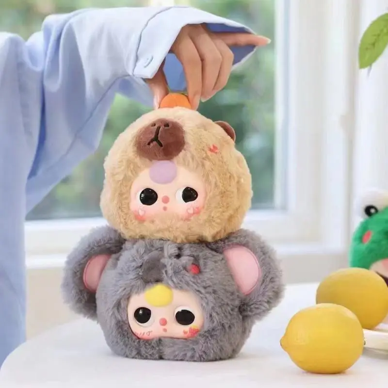 Poupées mignonnes en peluche beurre V2 pour bébé de 3 ans, oreiller doux pour enfant, style aléatoire, jouet de fête