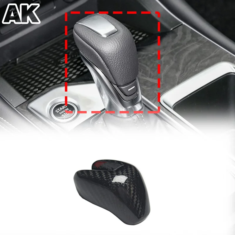 

Для Nissan Teana 2018-2023 гг., настоящее углеродное волокно, крышка рычага переключения центральной консоли, модификация интерьера, автозапчасти