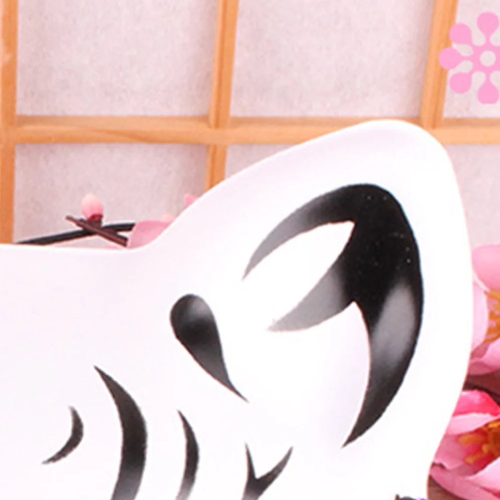 

1Pcs Chic Cat Mask Half Material Cosplay Party Ball Masquerade Cartoon Cat Face Mask Gift for Adults Kids