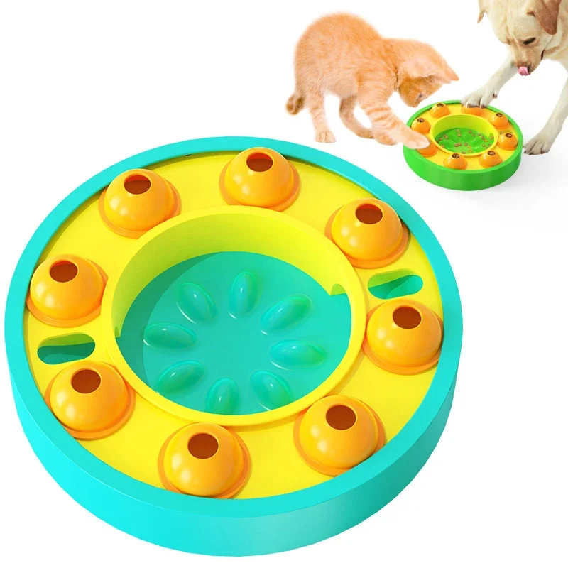 Wholesale Hot Sale Slow Eating Pet Bowl Feeder Non-slip Pet Interactive Toy Pet Slow Feeder