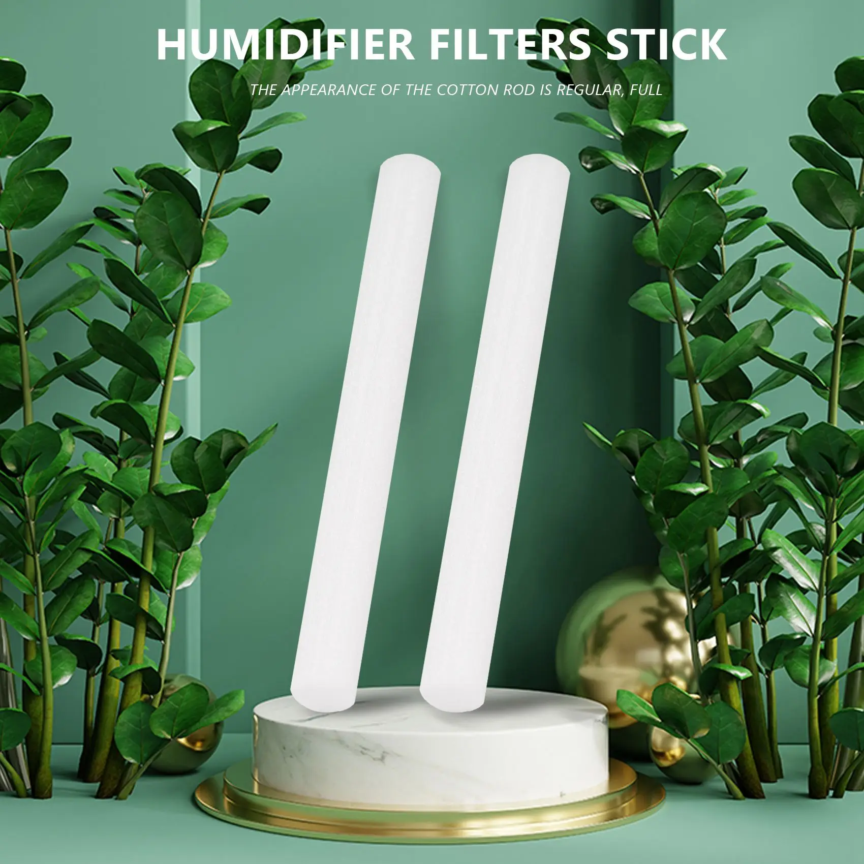 Filtros de repuesto para humidificador, esponja de algodón para difusores de Aroma, fabricante de niebla, humidificador de aire, 100 piezas
