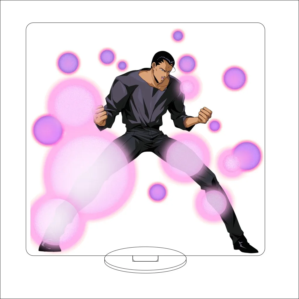 16 سنتيمتر أنيمي يويو هاكوشو تأثيري الاكريليك حامل الحلي Urameshi/Kurama/يوكينا الشكل حامل هدايا الهالوين