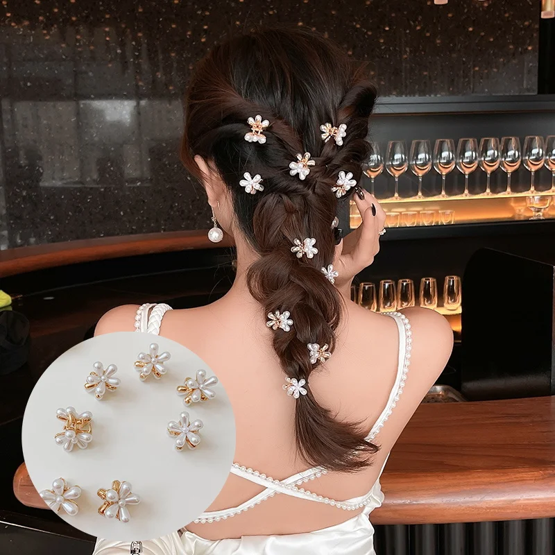 

1/3/5 Pcs Flower Small Hair Claws Women Girls Hairpins Simple Korea Fashion Barrettes Crab Hair Clips Kids Hair Accessories