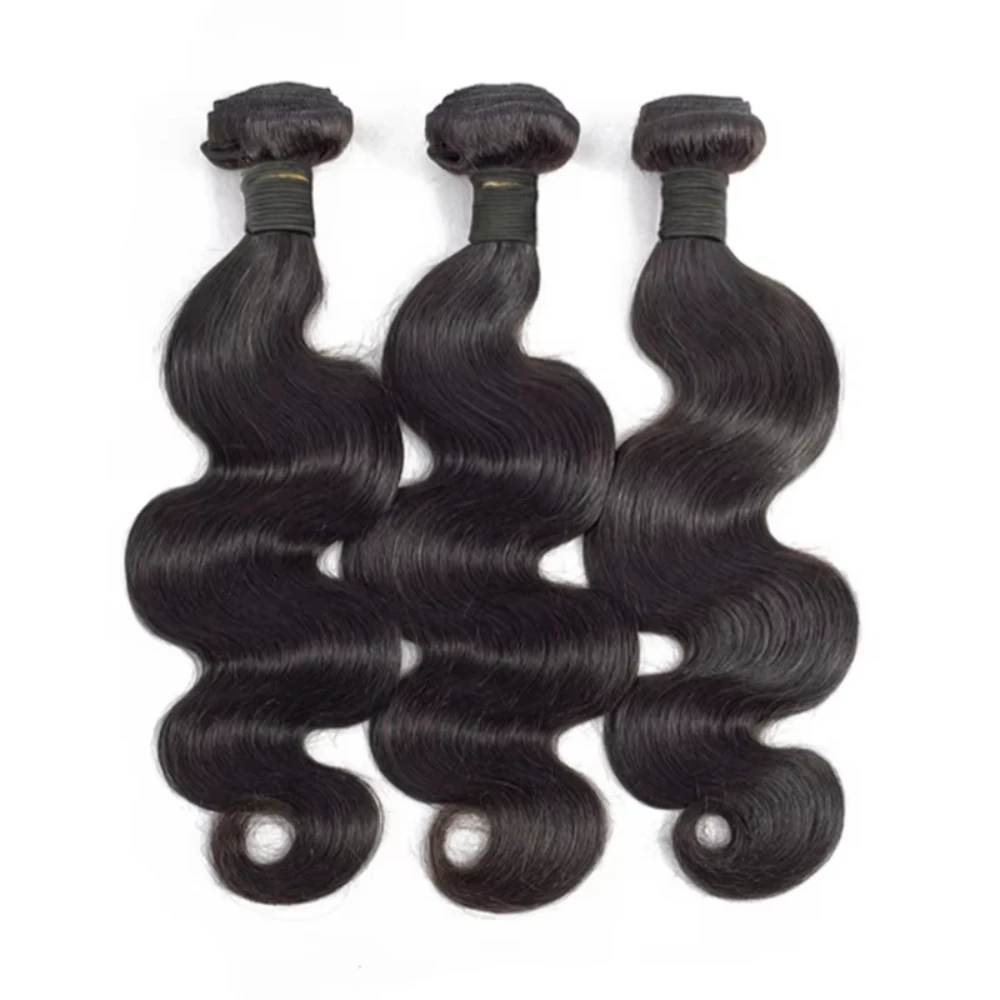 Zestawy ludzkich włosów typu Body Wave Natural Color 100% ludzki włos Zestawy typu Body Wave Brazylijskie pasma włosów typu Remy Doczepy splotowe