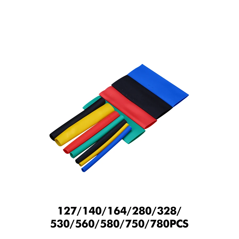 

изоляция для проводов Heat Shrink Tube Kit Shrinking Assorted PE Insulation Sleeving Heat Shrink Tubing Wire Cable 2:1