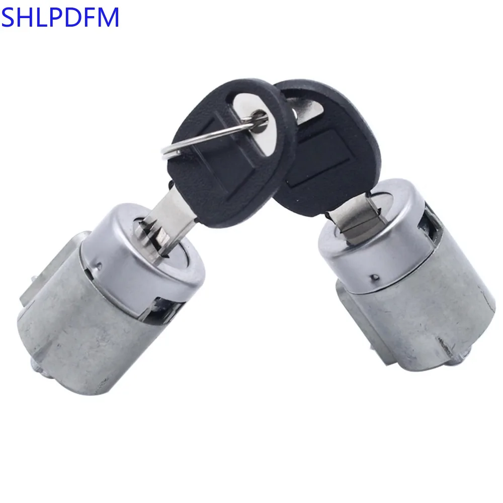 SHLPDFM 1 Par de Cilindros de Fechadura de Porta para Chevy Suburban S-10 BLAZER Jimmy C1500 GMC