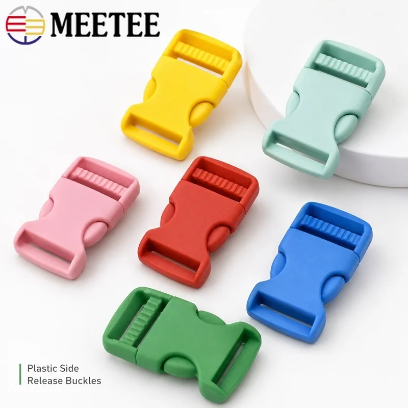 5/10/20Pcs 15-30mm Plastic Quick Release Buckle Backpack Webbing Closure Pet Collar Clasp Bag Strap Connector Craft Accessories