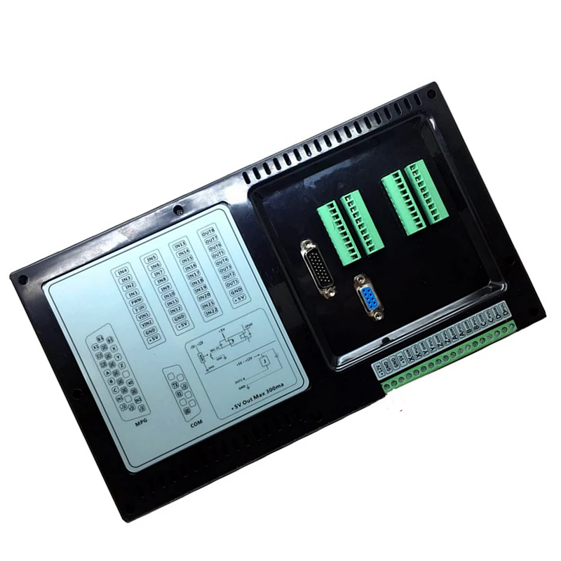 Imagem -02 - Cnc Eixos Eixos Controlador de Movimento Autônomo Offline Controlador Cnc Polegada Tela Grande Substituir Mach3 Controlador de Movimento Usb