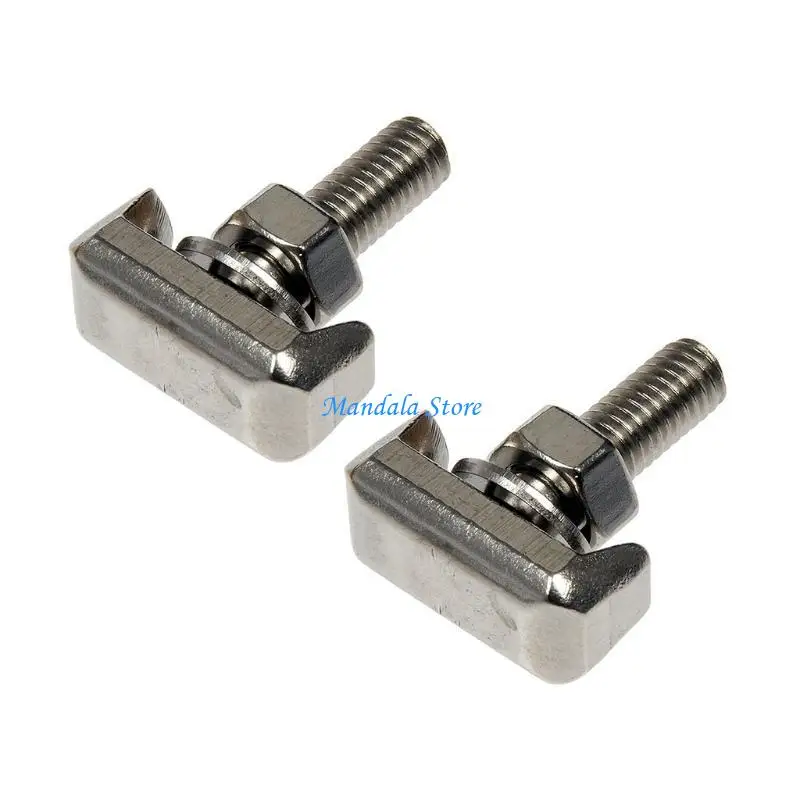U2JC 2 Pcs Car Battery Terminal T-Bolt Replace Battery Cable Terminal Connectors