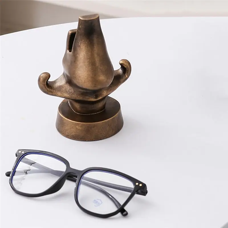 B84B, support créatif pour lunettes, présentoir pour lunettes de vue, idéal pour le bureau ou la table de chevet, pour lunettes de soleil.
