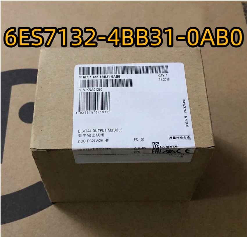 

New 6ES7132-4BB31-0AA0 6ES7 132-4BB31-0AA0 digital output electronic module, one-year warranty, fast delivery