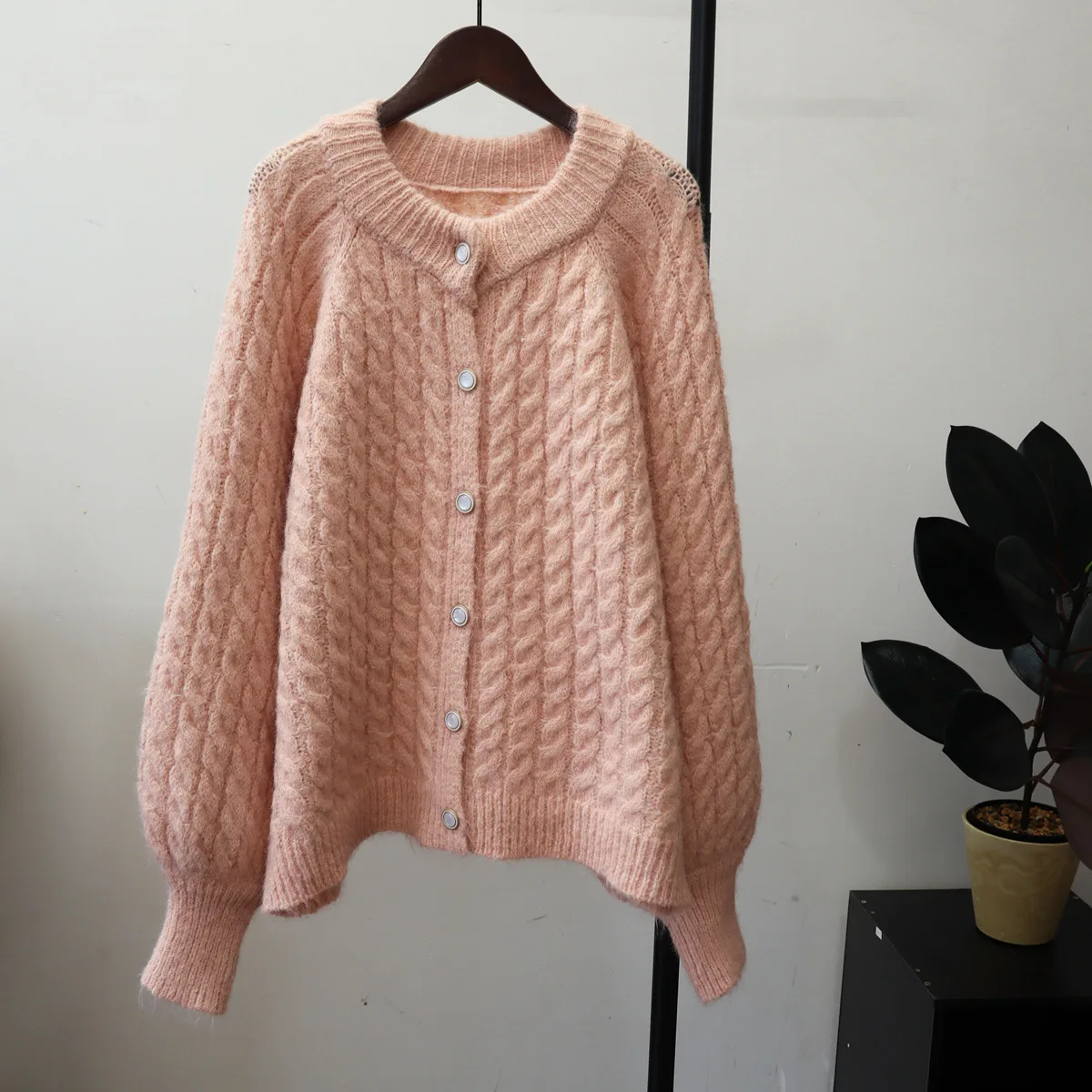 

Women Cardigan Sweaters Knitted Round Neck Full Sleeve Jumpers Y2k Streetwear Elegant Knit Open Stith Autumn Winter 2025