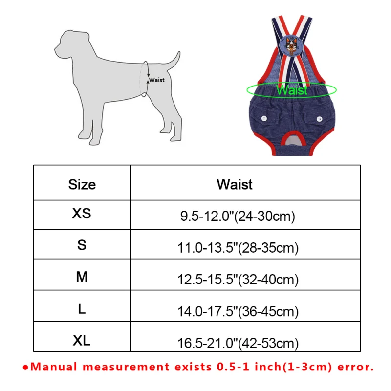 Pet Physiological Pants Washable Female Dog Diaper Sanitary Shorts Panties Dog Clothes Underwear Briefs Pet Products