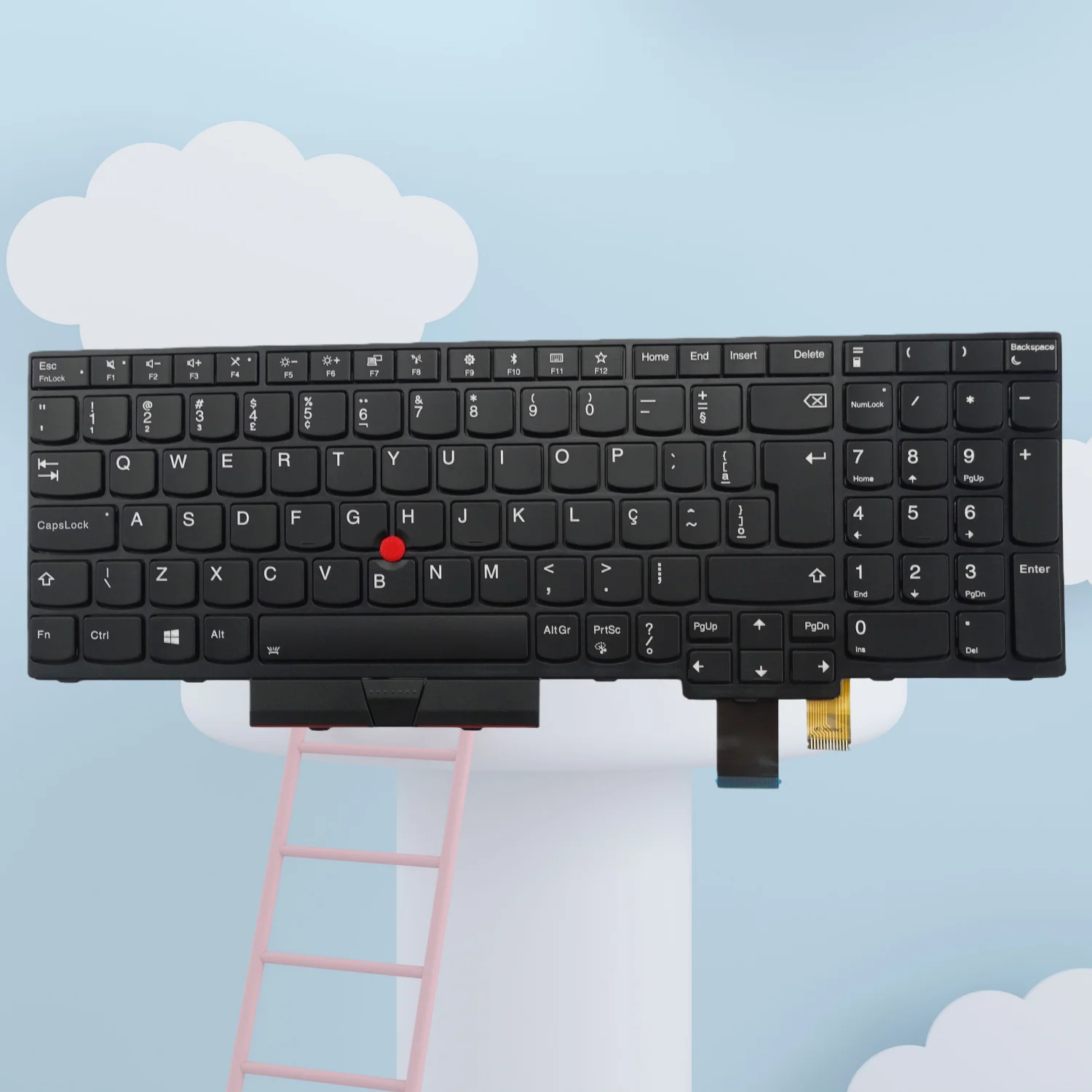 

Макет Бразилии подходит для Lenovo Thinkpad со сменной клавиатурой с подсветкой L14 Gen 1/L14 Gen 2