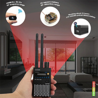 Anti Spy Wireless RF CDMA Signal Detector Antenna GSM Audio Bug Tracker Finder Spy-Camera Anti-Eavesdropping Radar Radio Scanner