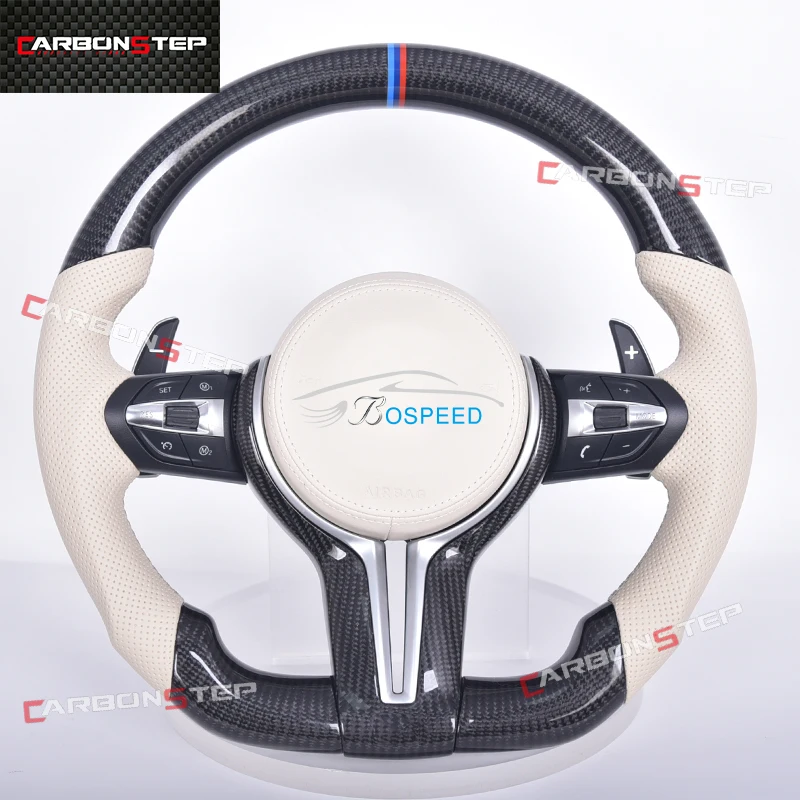 

For Bmws F30 F32 F10 F20 F80 F82 M2 M3 M4 M5 Carbon Fiber Car Steering Wheel