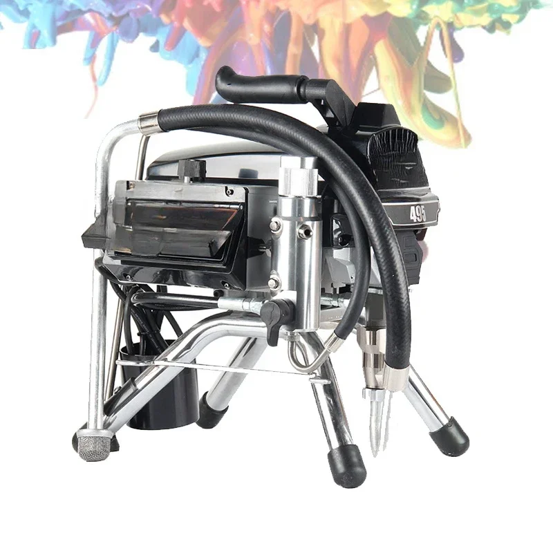 

3000W Electric High Pressure Airless Spraying Machine Internal-feed Painting Tool Airless Spray Gun 495/395 3L Large Flow