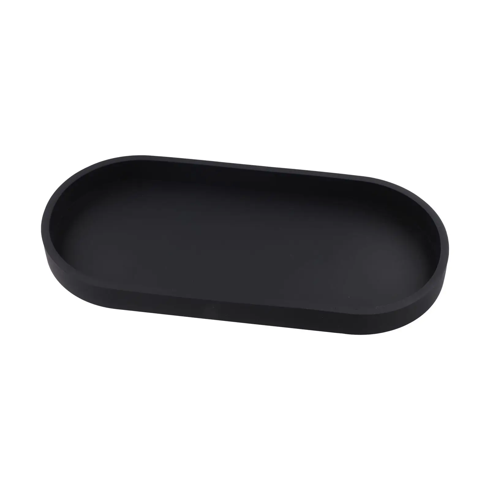 Waterproof Silicone Vanity Tray Essential for Kitchen and Bathroom Organization Neat and Stylish Countertop Solution
