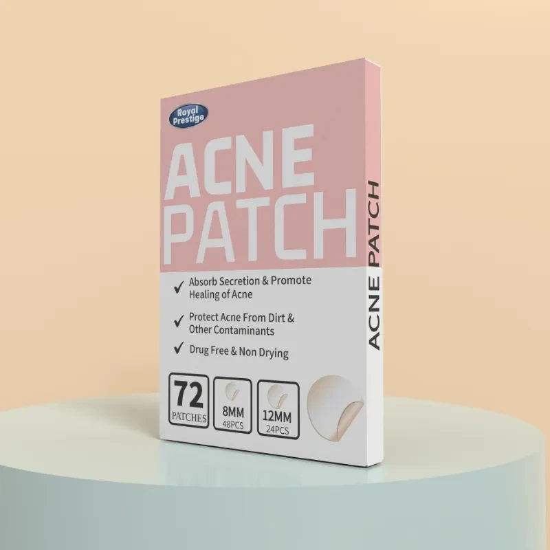 72 Stück unsichtbare Akne Patches Entfernung Pickel Anti-Akne Hydro kolloid Patches Flecken Markierungen Concealer Reparatur Aufkleber wasserdicht