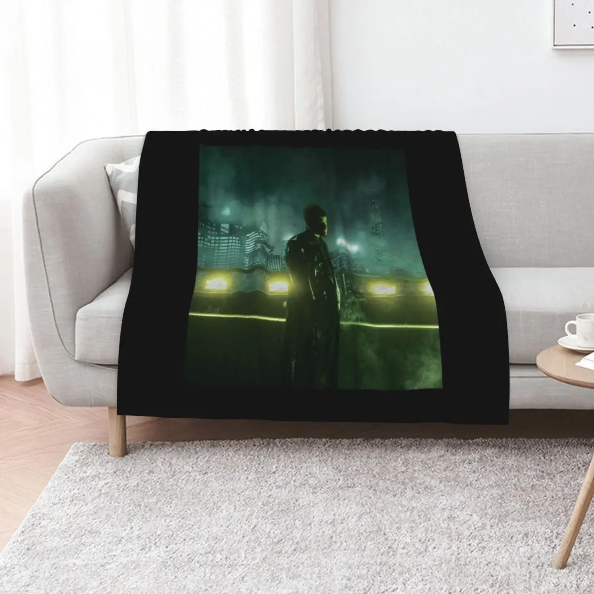 Yeat 2093 Alien Spaceship Cover New Album Hip Hop Throw Blanket Multi Purpose Soft Warm Blanket for Home Travel