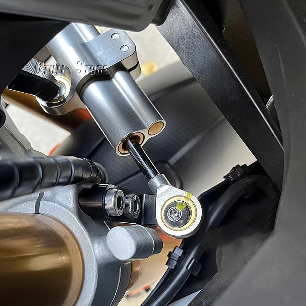 For Aprilia RS660 RS 660 2021 2022 2023 New Motorcycle CNC Steering Stabilizer Damper bracket Mount Kit accessories 4