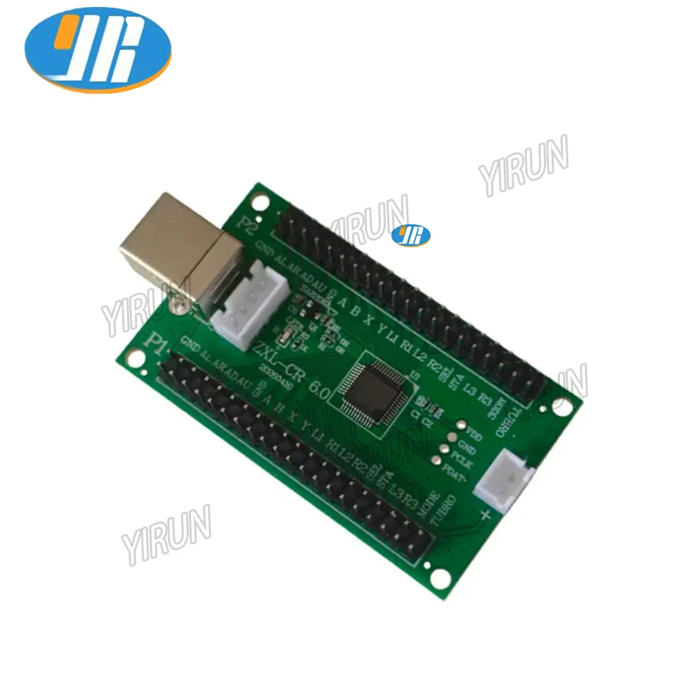 B02B-ZXL-CR for PC PS3 Usb Board with Button Stick Cable Arcade Game Controller Zero Delay Encoder Joystick Control Encoder
