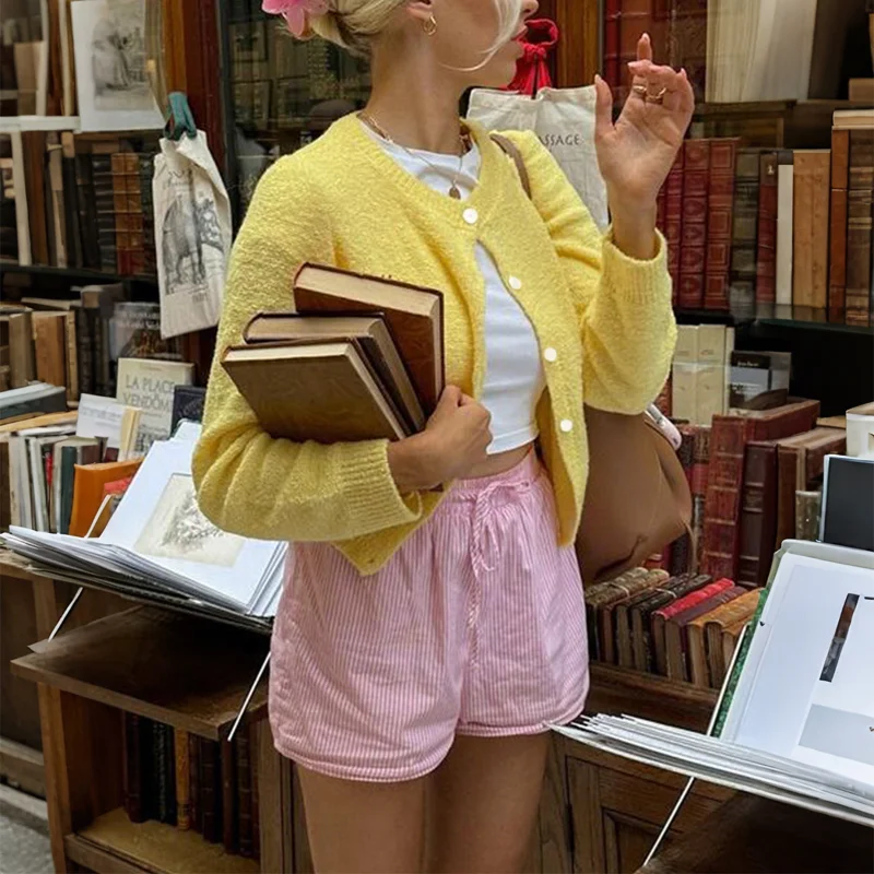 

Повседневная простая куртка с длинными рукавами на пуговицах, шерстяная женская одежда, осень-зима 2025 г.