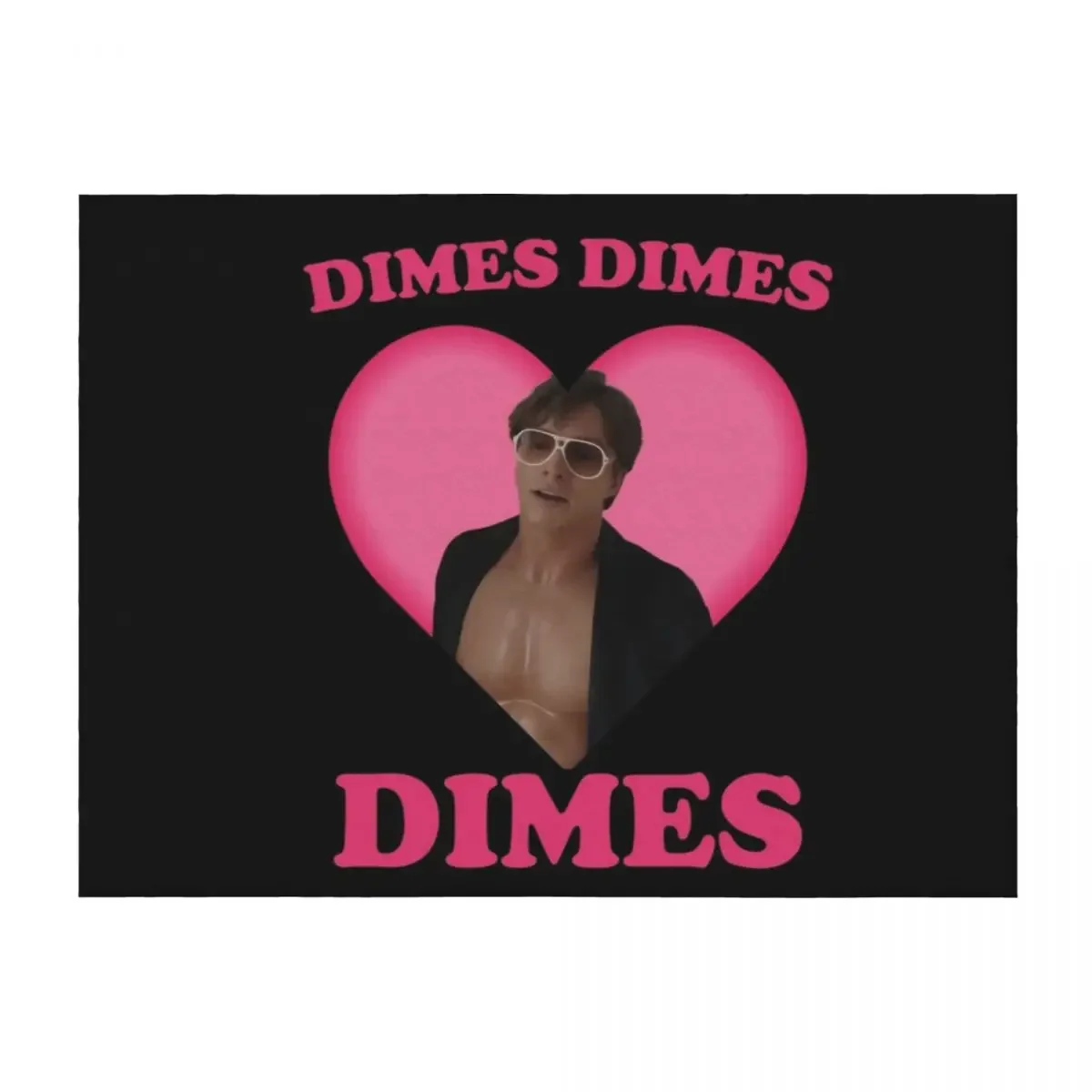 

Nicholas Alexander Chavez Dime Dimes dimes dimes, Funny Meme Throw Blanket Tourist Plaid on the sofa Furry Blankets