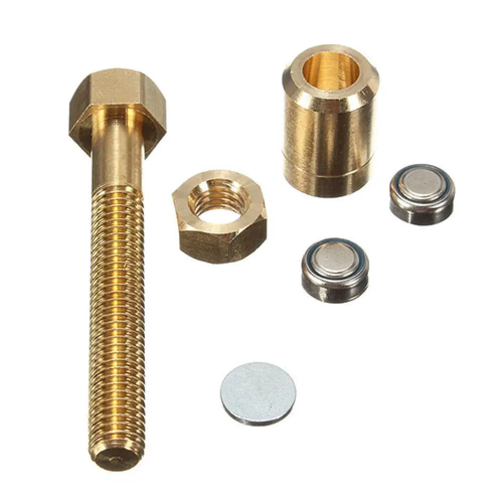 Hexagon Mind Screw New Nut Off Bolt Rotating Screw Close-Up Magic Trick Micro Psychic Prank Set Funny Magic Toys