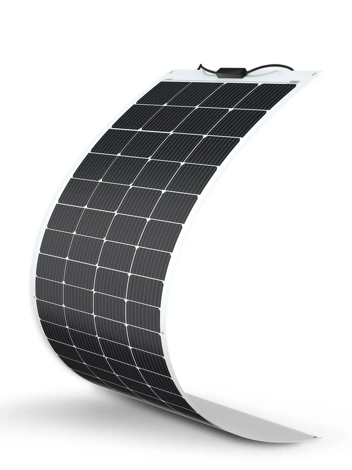 لوح شمسي أحادي البلورية خفيف الوزن ، شاحن خارج الشبكة شبه مرن لكابينة RV البحرية ، 12 فولت ، 50 واط ، من من من من نوع W ، W ، #1