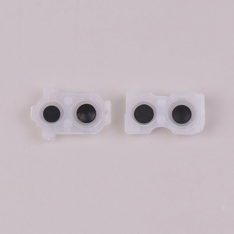 10Pcs L2 R2 L1 R1 Rubber Buttons Compatible With PS4 Controller JDS 001 010 050 JDM-030 Conductive Rubber Pads