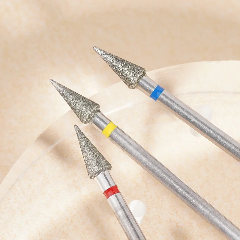 1 قطعة قاطعة المطحنة الماس ل مانيكير مسمار مثقاب الخشب ملحق باديكير آلة كهربائية مسمار بت الذباب هلام مزيل أدوات الأظافر #5