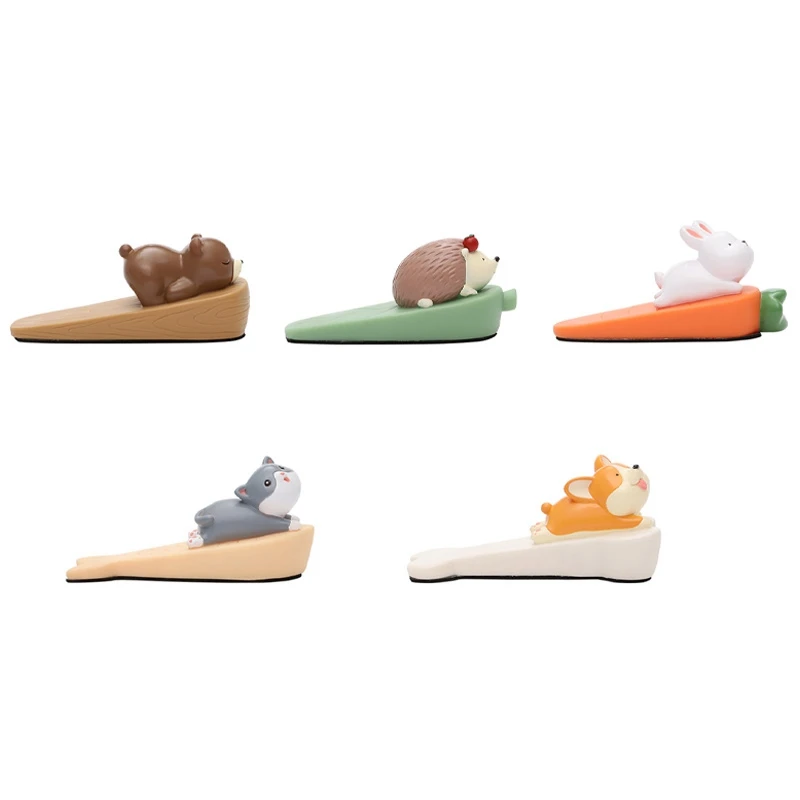 

A52I-Door Stoppers, Cute Small Door Stopper, Door Stops Animal Doorstop Door Wedge