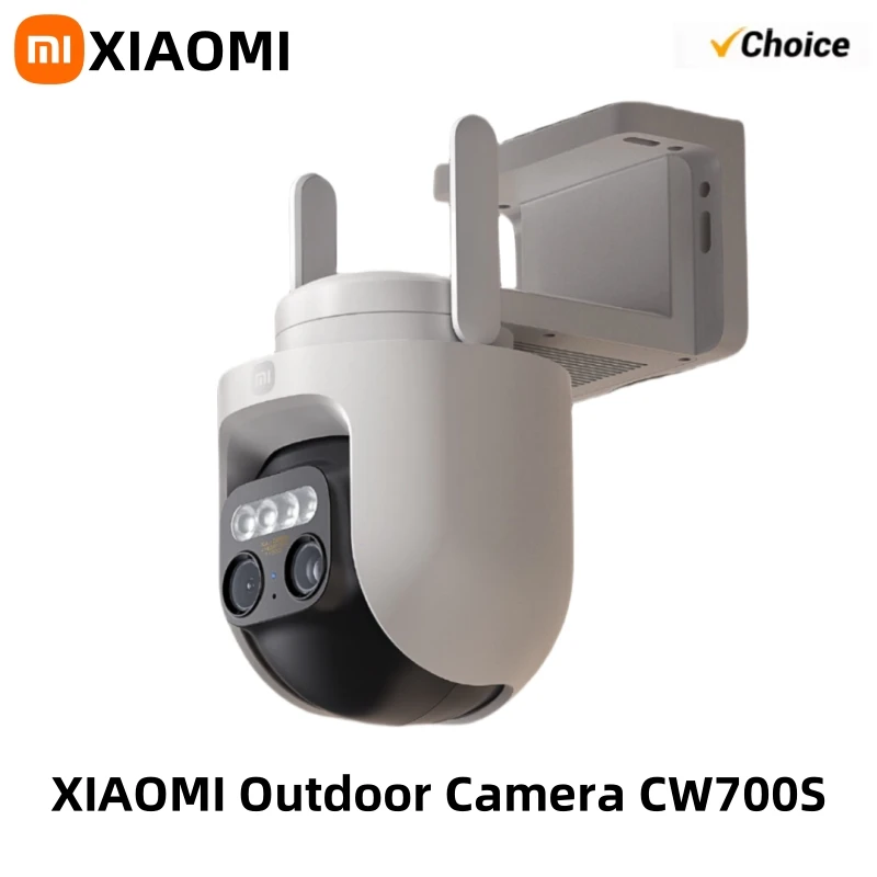 

Xiaomi Outdoor Camera CW700S 2.5K CCTV Full-Color Night Vision WiFi 4 Million Pixel IP66 Smart Home Sound And Light Warning