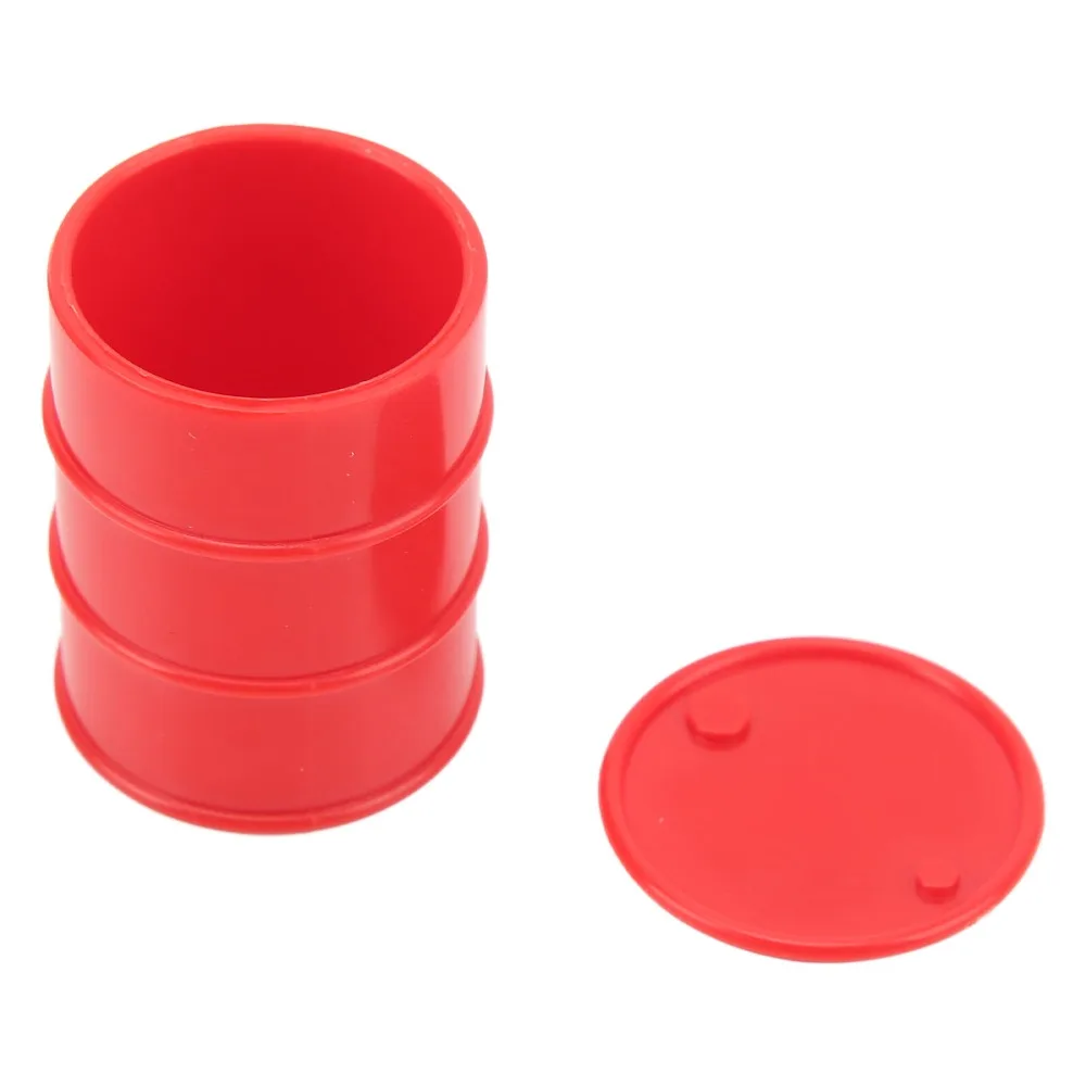 Durable ABS Simulated Fuel Tank Lightweight 1/24 Scale RC Decoration Tank Mini Oil Drum for SCX24 RC Car For SCX24