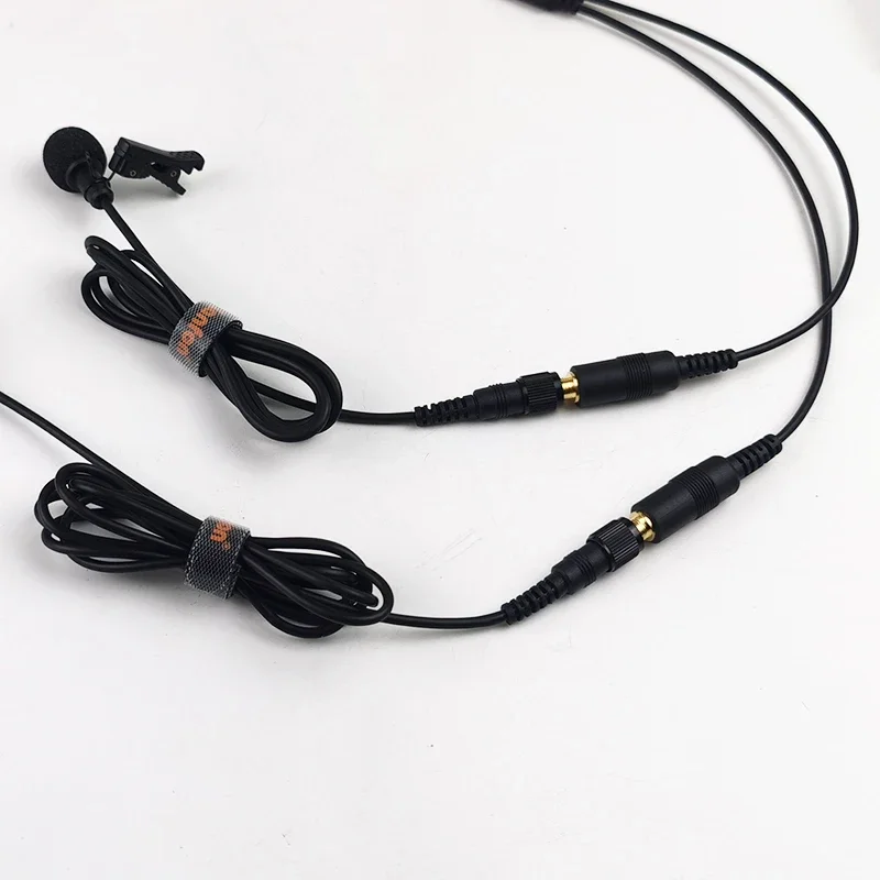 ميكروفون Canfon متوافق مع ميكروفون SONY Sennheiser Rode Saramonic Boya Comica وكابل صوت ذو وظيفتين