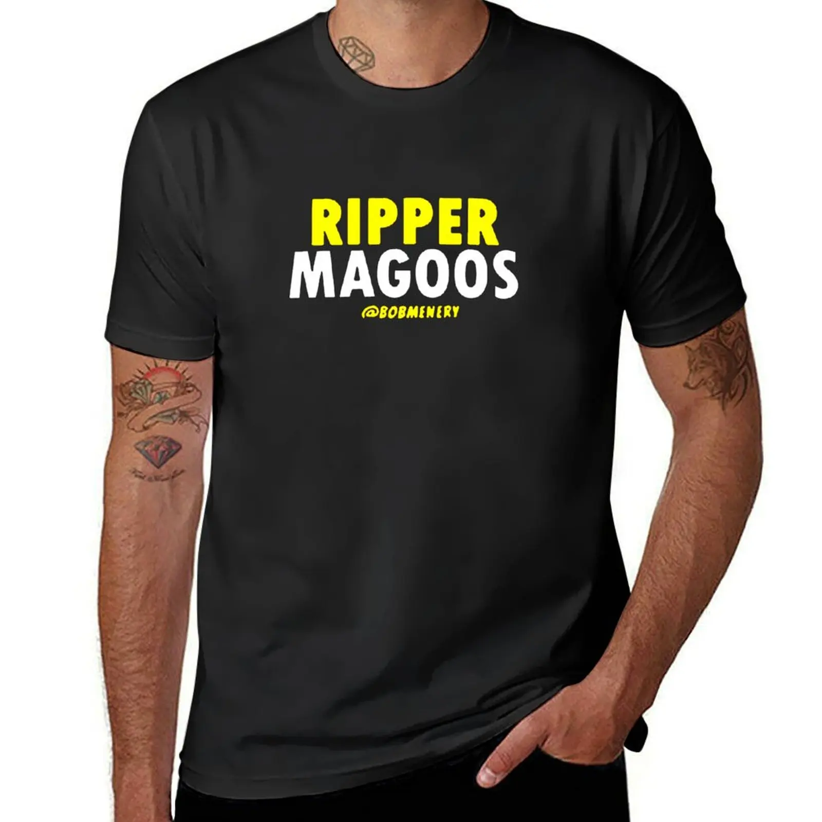 Ripper Magoos Bob Menery Jersey 1 T Shirt T-Shirt summer top customs mens graphic t-shirts