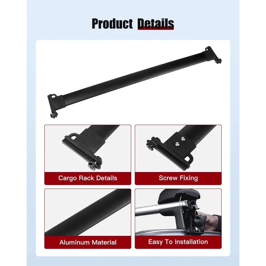 رفوف البضائع للهروب 20082012 على السطح الأمتعة الزورق كاياك الناقل رف سقف أسود عبر بار مصممة للقضبان الجانبية وزارة الدفاع #4