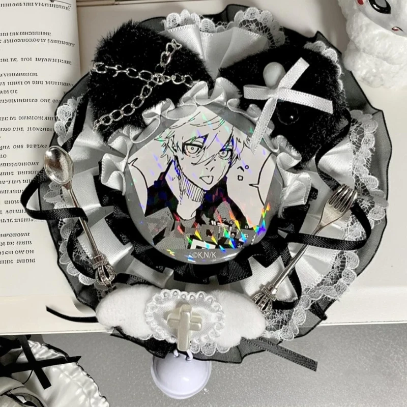 INS Sweet 58mm Anime Badge Backing Kit Multi-Functional Badge Holder Ita Bag Display Gorgeous Badge Supplies for Collectors
