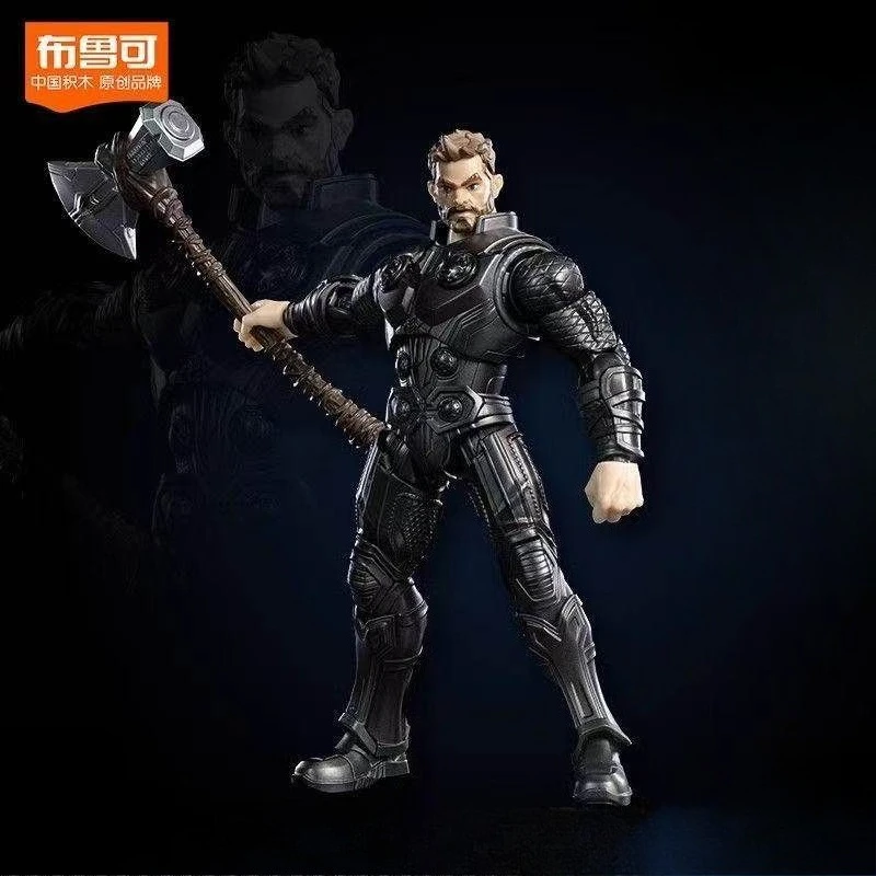 

Оригинальная аниме-фигурка Blokees Marvel Beyond, версия THOR Iron Man MK85 EX, сборка, модель здания, игрушки, игрушки для мальчиков, подарки