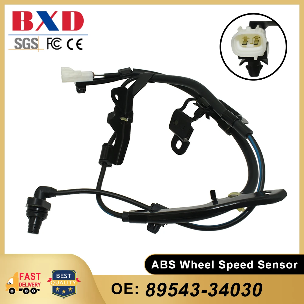 

ABS Wheel Speed Sensor 89543-34030 8954334030 Front Left For Toyota Tundra 4.0L 4.7L 2005-2006