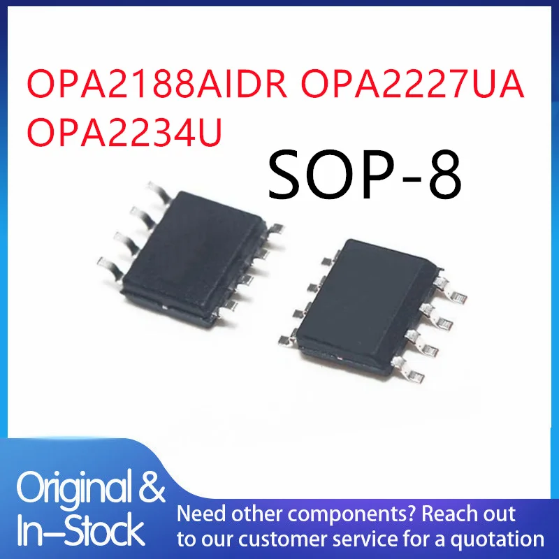 (5piece) 100% New OPA2188AIDR OPA2188 2188 OPA2227UA OPA2227U OPA 2227UA OPA2234 OPA2234U OPA2234UK OPA2234UA sop8